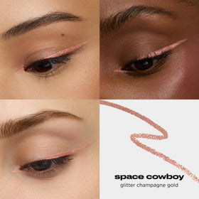 urban decay close-up of pencil tip highlighting smooth, no-tug formula