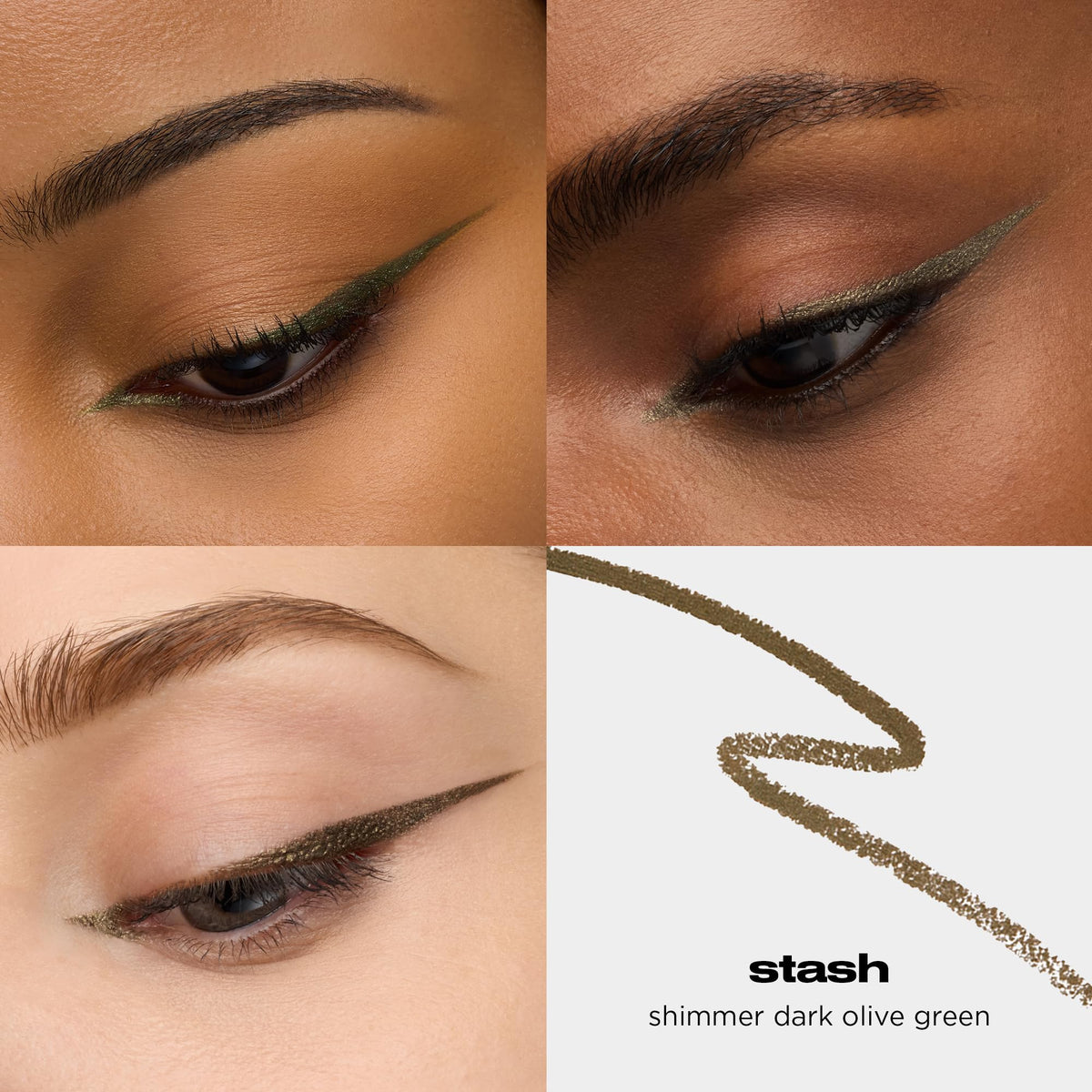 URBAN DECAY Stash pencil tip close-up demonstrating creamy smooth application