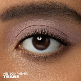 URBAN DECAY close-up of Tease pan texture showing fine-milled surface benefit