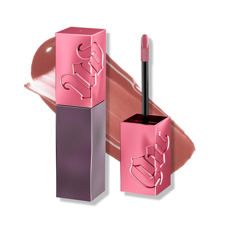 Urban Decay Vice Lip Bond front packaging showing shade Text Em benefits longwear