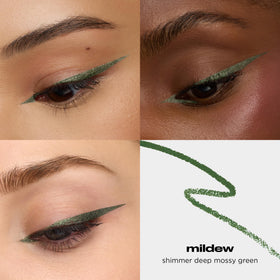 URBAN DECAY pencil tip close-up showing smooth creamy glide and precision