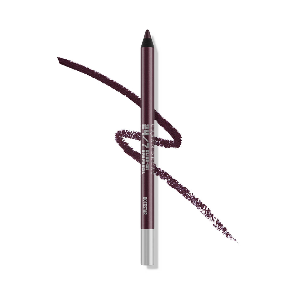 URBAN DECAY Rockstar front packaging showing color and finish, easy shade selection