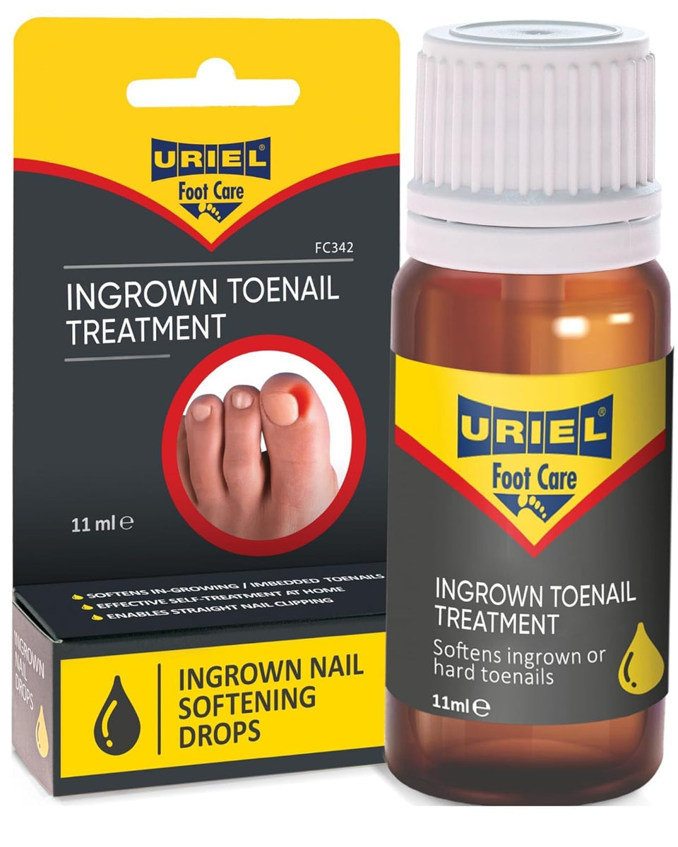 URIEL front packaging showing 11 ml bottle and kit for easy identification and confidence