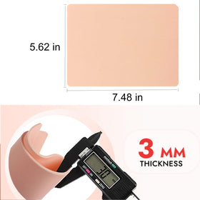 Urknall close-up of silicone texture highlighting skin-like stretch and needle feedback