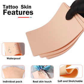 Urknall double-sided blank practice skin displaying both usable faces for extended use