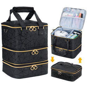 Uross front view organizer bag showing shape and capacity benefit