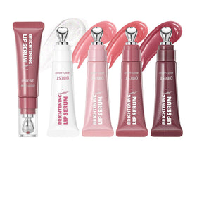 URQT front packaging of brightening lip serum set showing glossy tubes and labels for easy selection