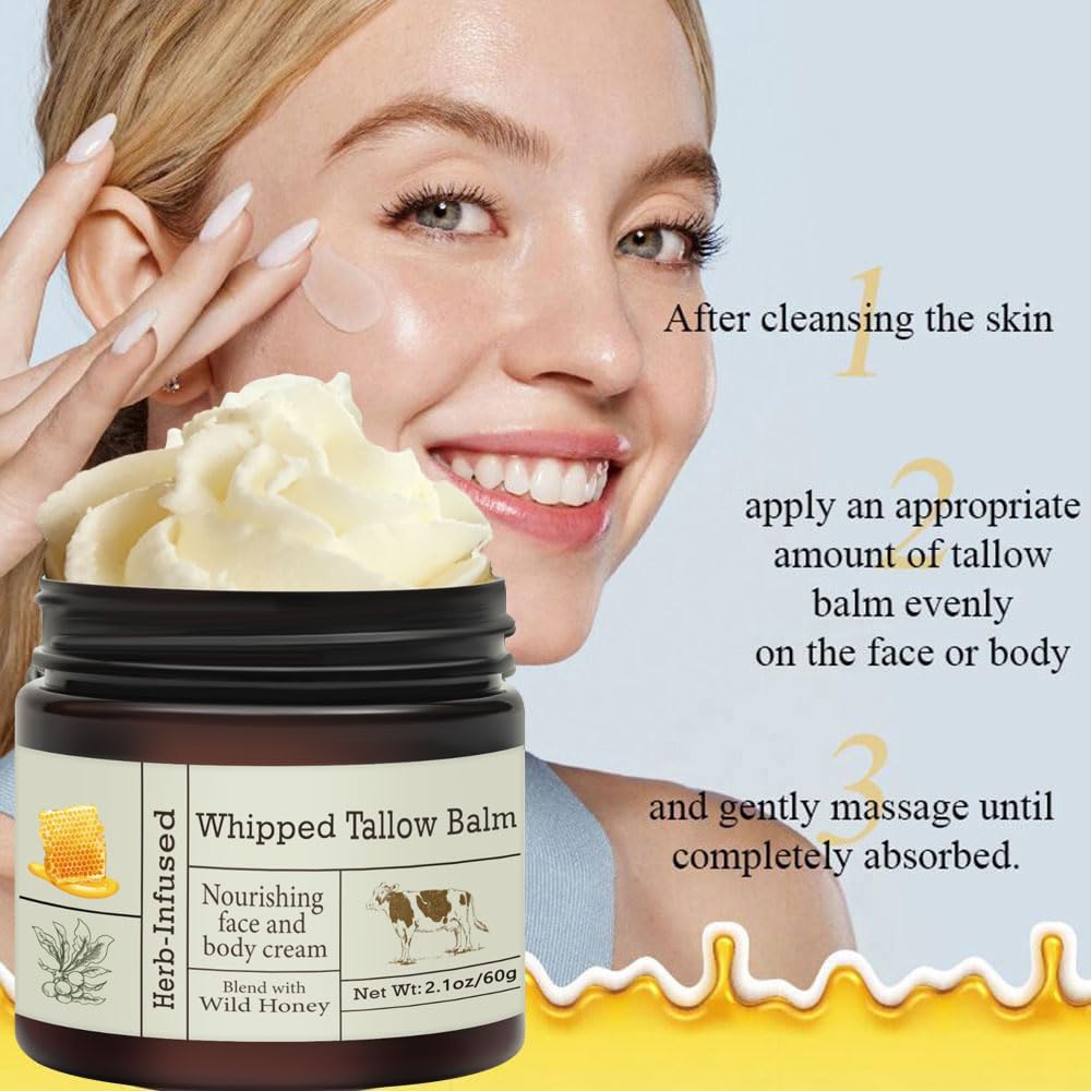 URQT applied to cheek before sleep showing overnight nourishment benefit