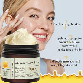 URQT applied to cheek before sleep showing overnight nourishment benefit