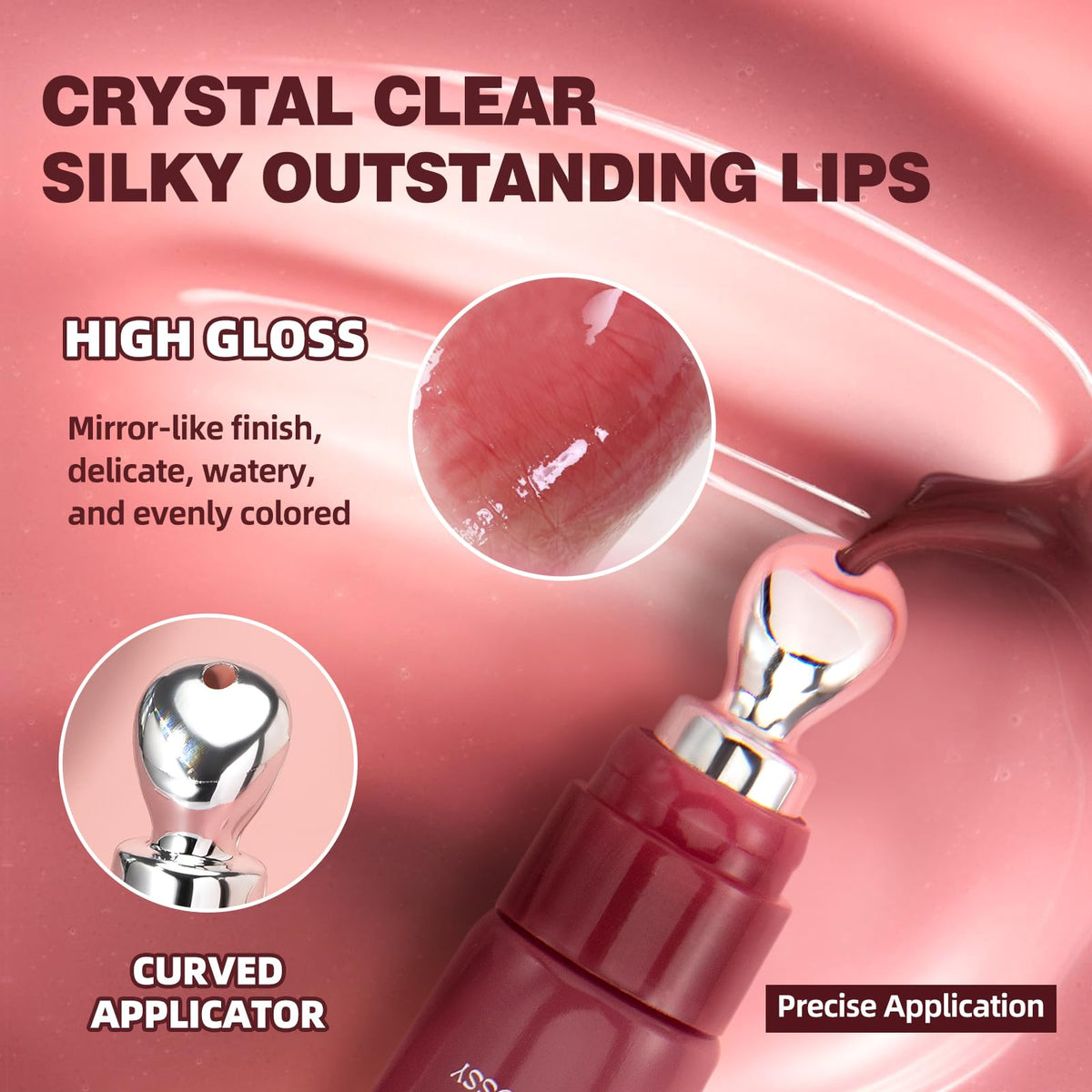 URQT cooling metal applicator close-up showing smooth stainless-steel tip for soothing application