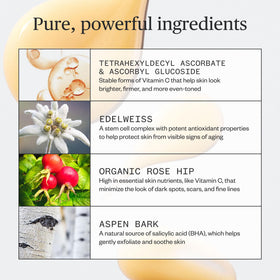 Ursa Major bottle label detail showing ingredients and clean formulation benefits