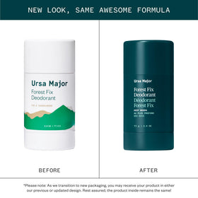 Ursa Major Forest Fix open twist-top revealing smooth stick for easy application benefit