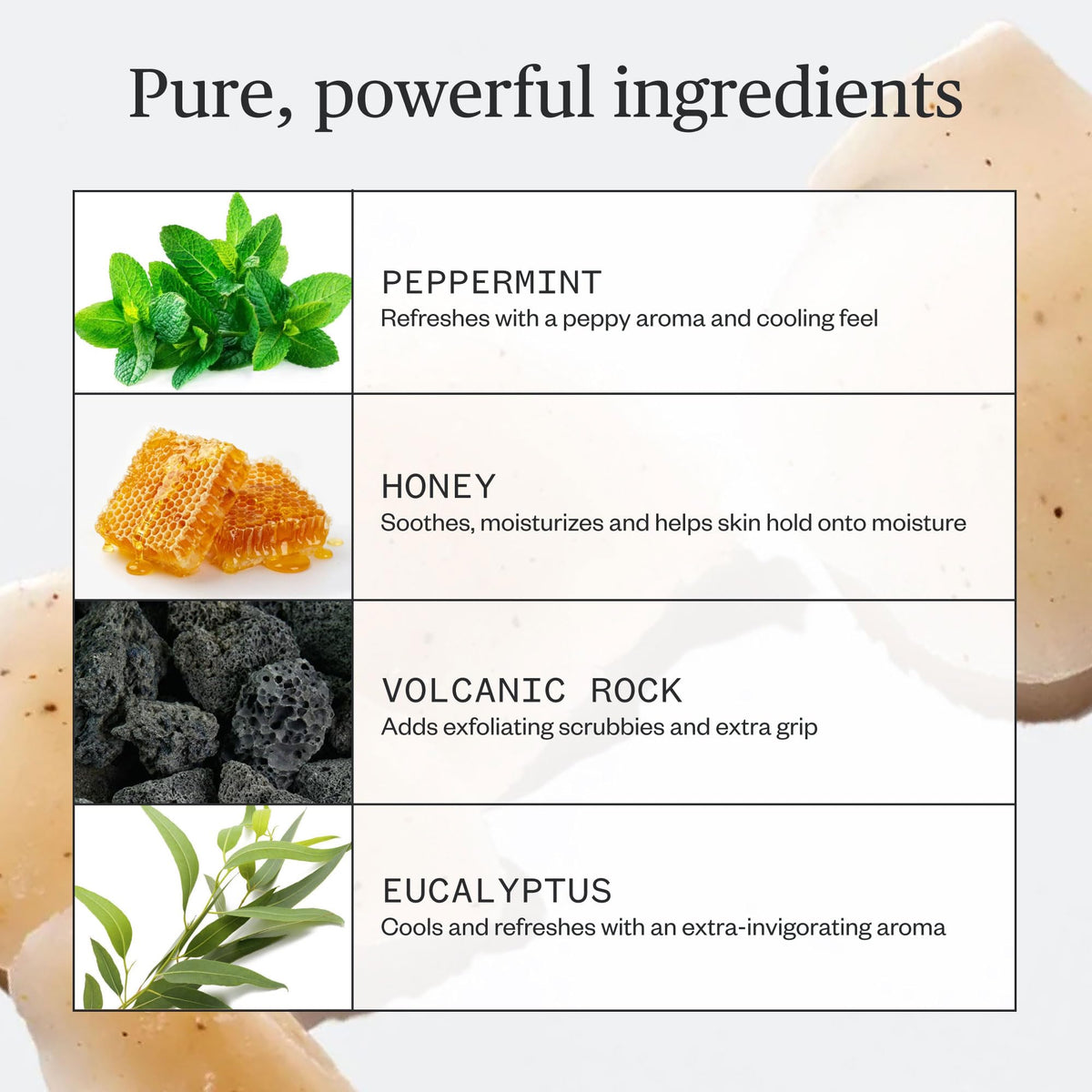 Ursa Major lather in hand demonstrating creamy foam and gentle cleansing