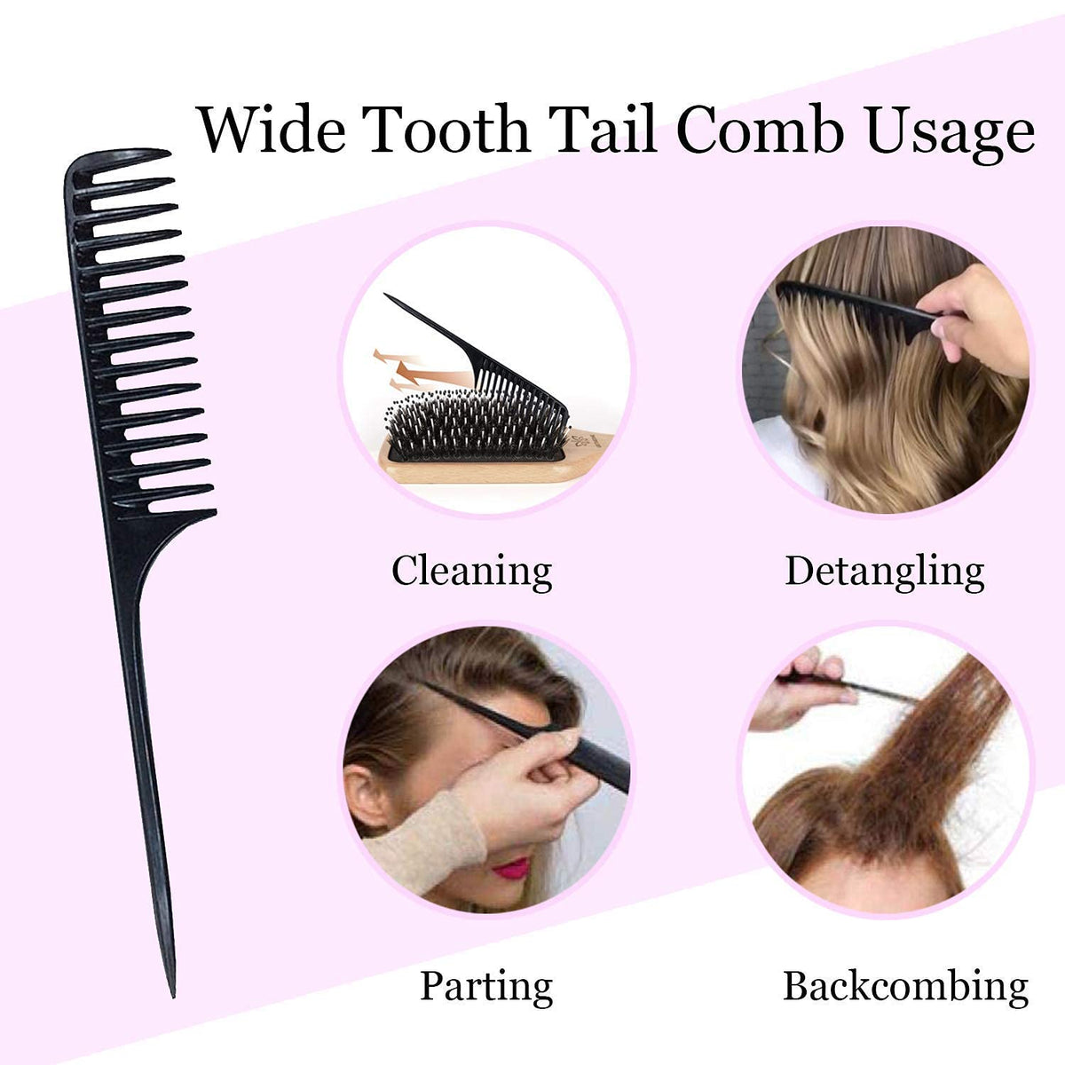 URTHEONE brush held in hand to show actual size and easy control