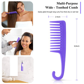 URTHEONE brush held in hand to show size and portable styling convenience