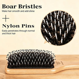 URTHEONE wooden handle close-up highlighting smooth finish and secure grip for better control