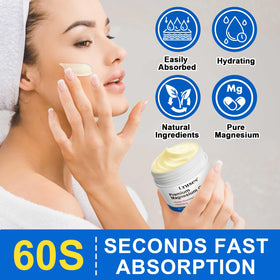 Uruses applying cream to forearm demonstrating quick absorption benefit