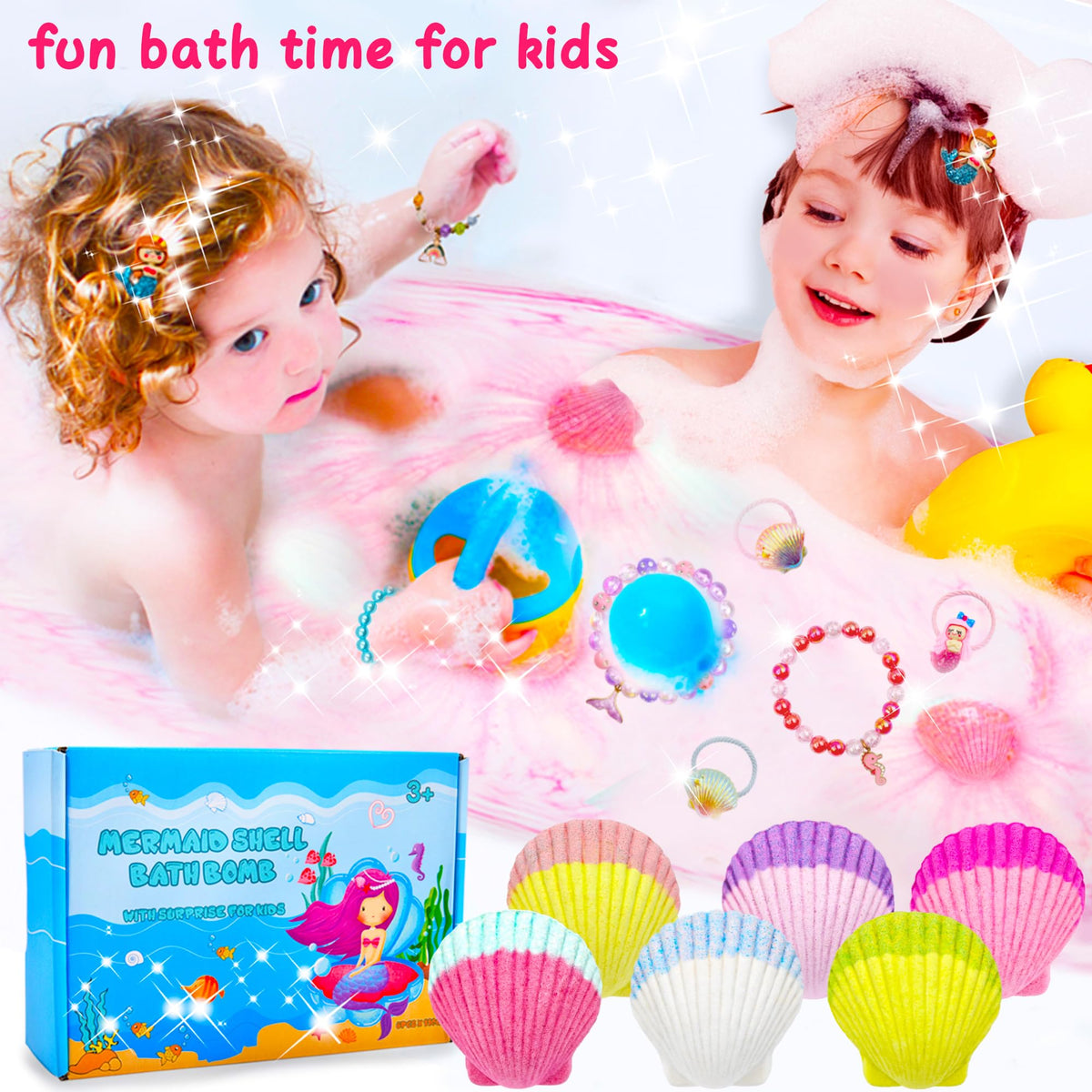 usand bath bomb fizzing in bathtub with colorful water and bubbly foam for fun