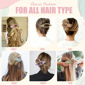 USDNICE clip in fine hair demonstrating no-snag, low-pressure comfort
