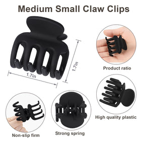 USDNICE detail of metal spring and smooth teeth offering secure, gentle grip