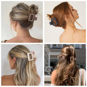 USDNICE display of six brown shades to show color-matching outfit benefit