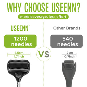 USEENN close-up of titanium needles highlighting precision and durability