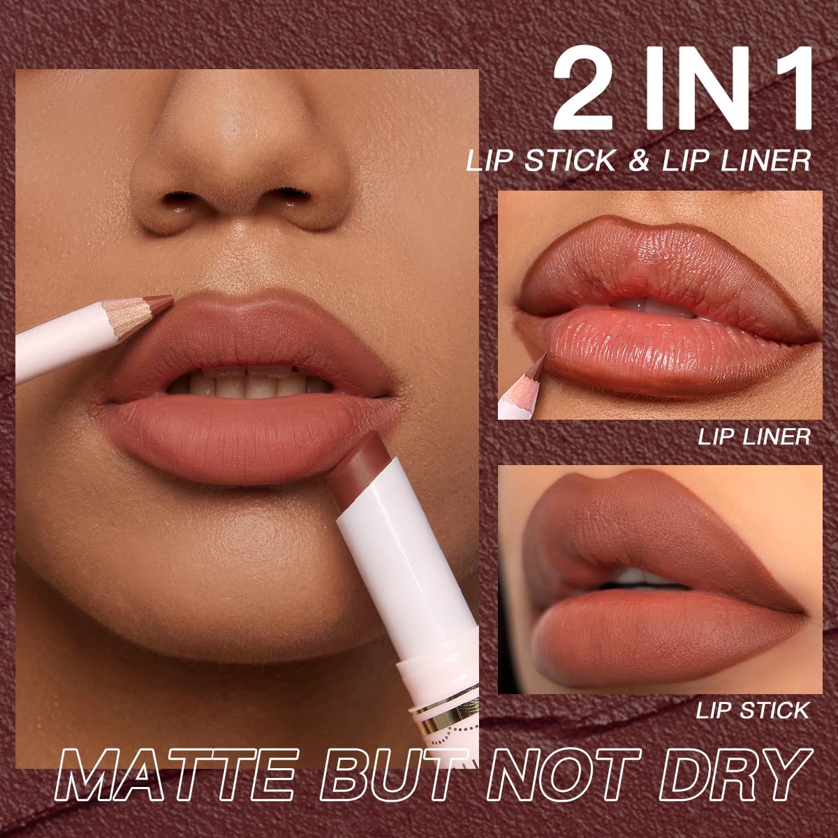 USHAS close-up of dual-ended pen detail illustrating liner and lipstick tips for precision