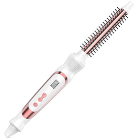 USHOW thermal brush front view showing controls and white finish, for precise styling