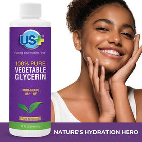 US+ glycerin included in soap-making setup to improve lather and moisture
