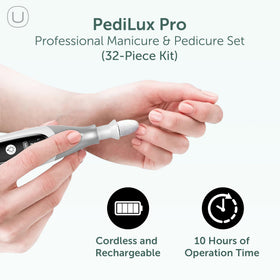UTILYZE close-up of handpiece textured grip for secure control and comfort