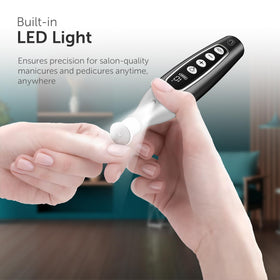 UTILYZE tool held in hand to show compact size and ergonomic comfort