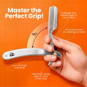 Utopia Care matte chrome finish detail emphasizing durable, scratch-resistant surface