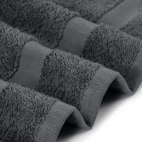 Utopia Towels used to dry hair demonstrating fast moisture removal