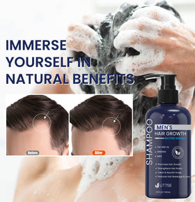 uttse after wash hair showing fuller texture and improved body