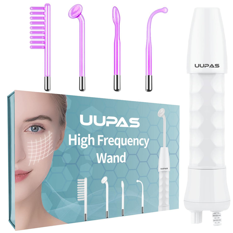 UUPAS front view wand showing compact handheld design and controls for easy use