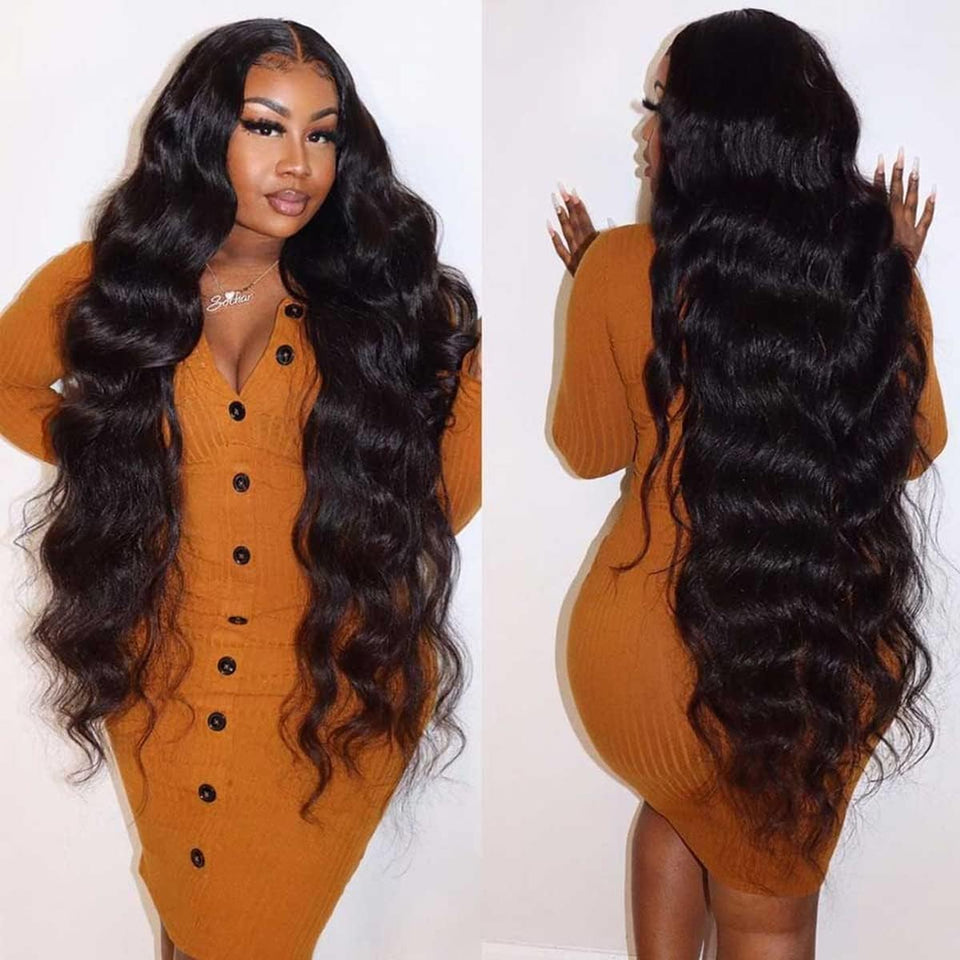 Uveous front lace closure showing natural scalp appearance and instant realism