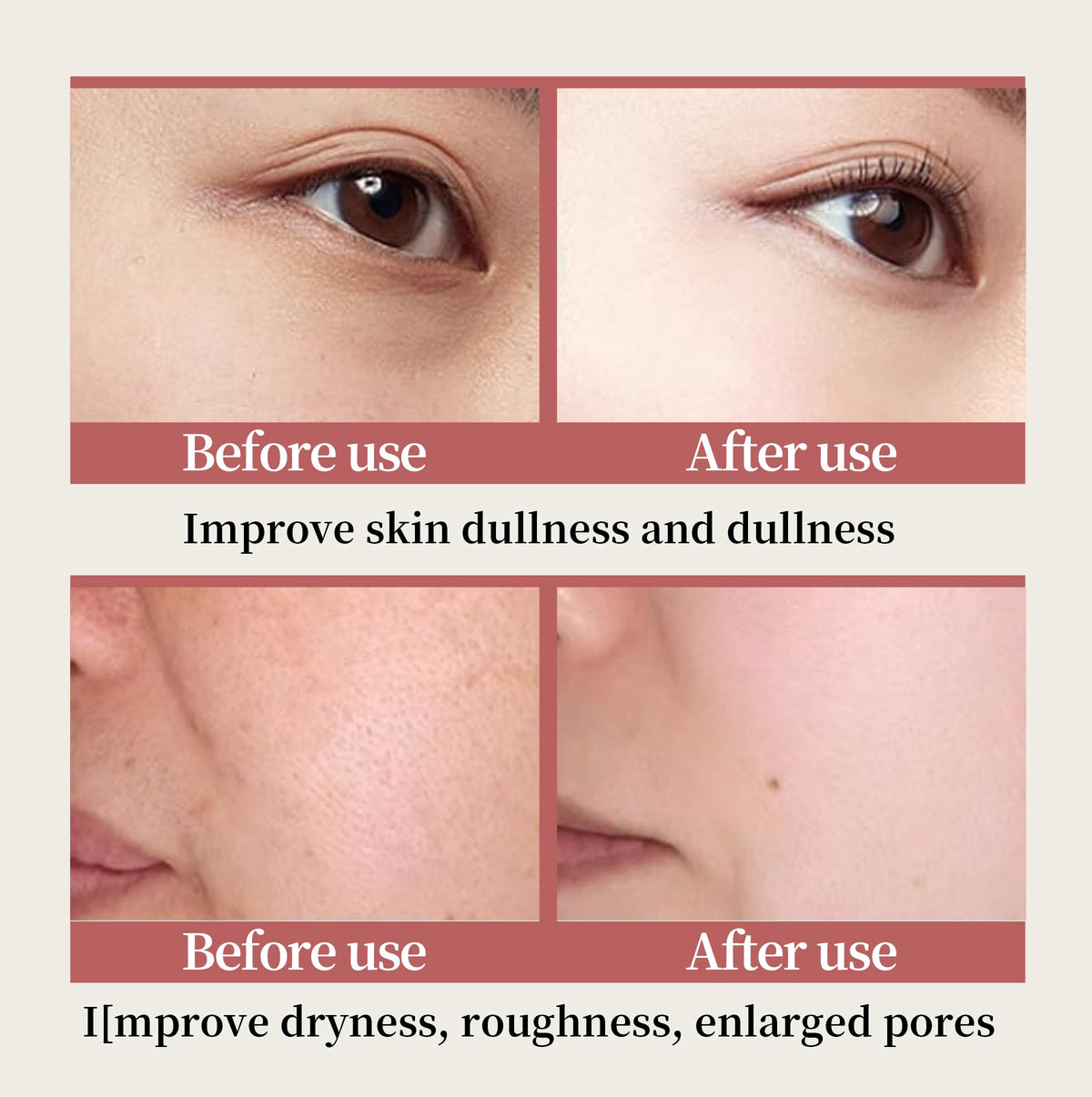 UZTUZT serum texture pool showing fluid consistency and quick-absorb benefit