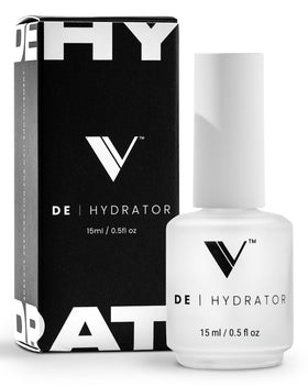 V Beauty Pure front packaging shows clear bottle and label for professional prep