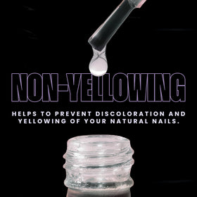 V Beauty Pure being applied in salon to improve adhesion and reduce lifting