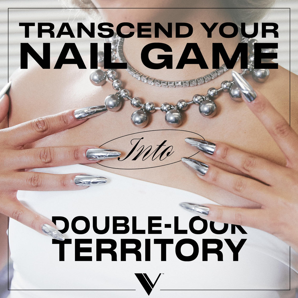 V Beauty Pure before and after nails showing scratch resistant finish