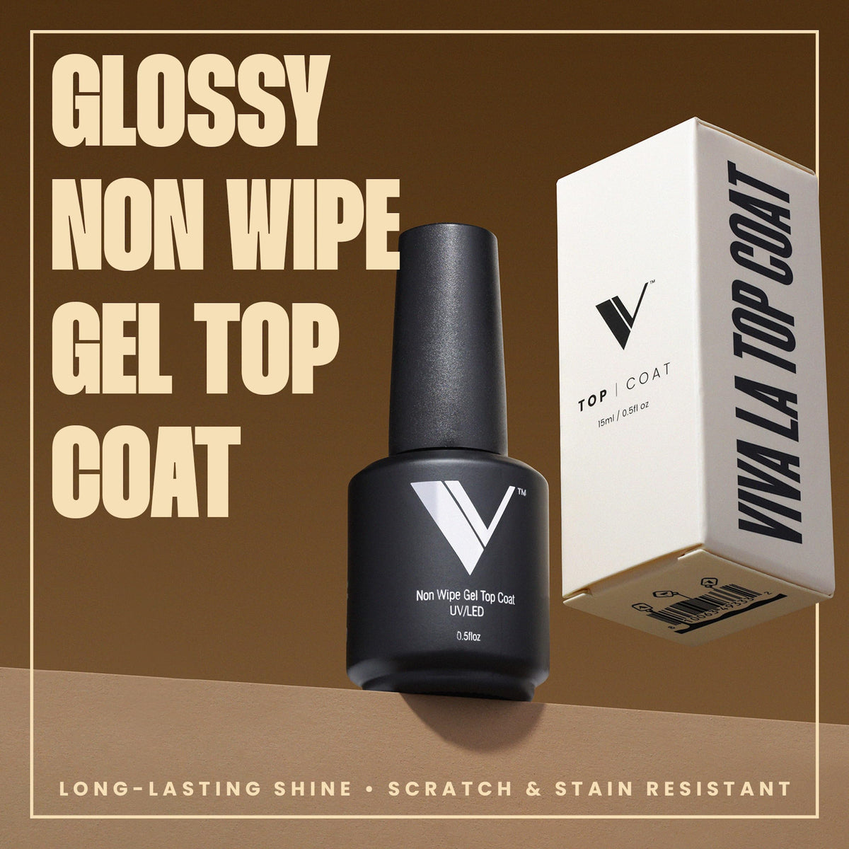 V Beauty Pure brush spreading smooth coat for even application