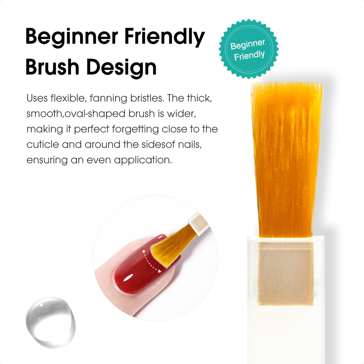 V VENALISA cured gel gloss on nails demonstrating a high-shine scratch-resistant finish