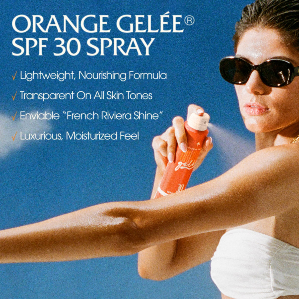 VACATION air freshener bottle showcasing Orange Gelée scent for home
