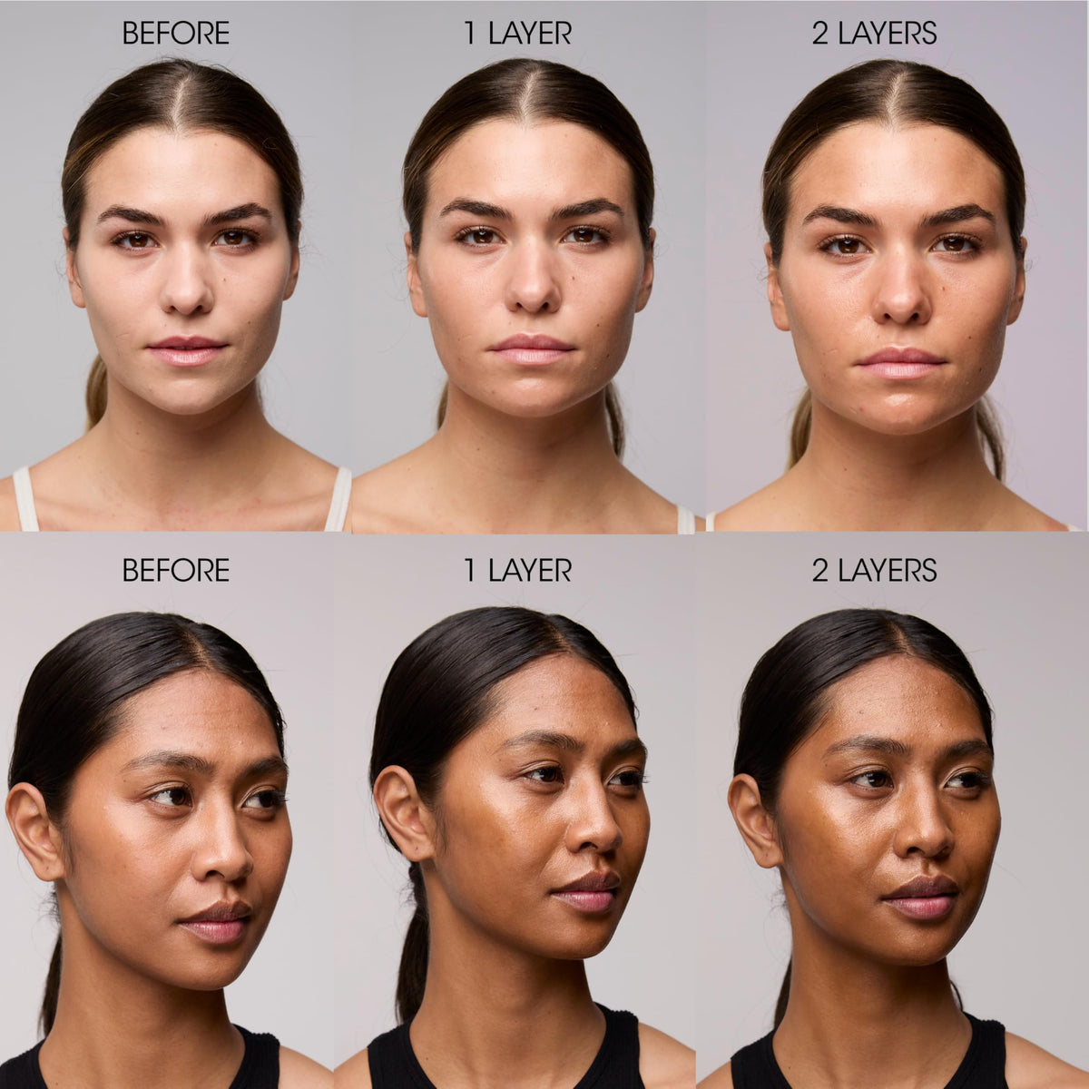 VACATION ingredient label highlighting clean formula and dermatologist-tested benefit