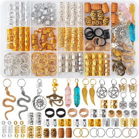Vaikby storage box showing organized 200-piece set and easy portability