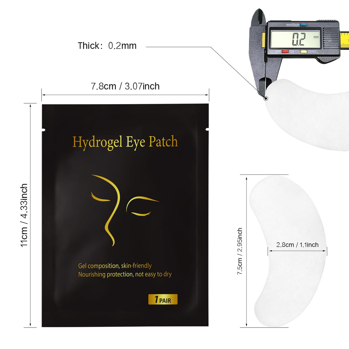 Vaincre hydrogel texture close-up showing cooling hydration benefit