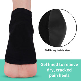 Vaincre toeless design displayed on foot to show ventilation and comfortable fit