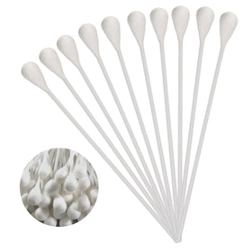 Vakly swab next to ruler showing 8-inch length and scale