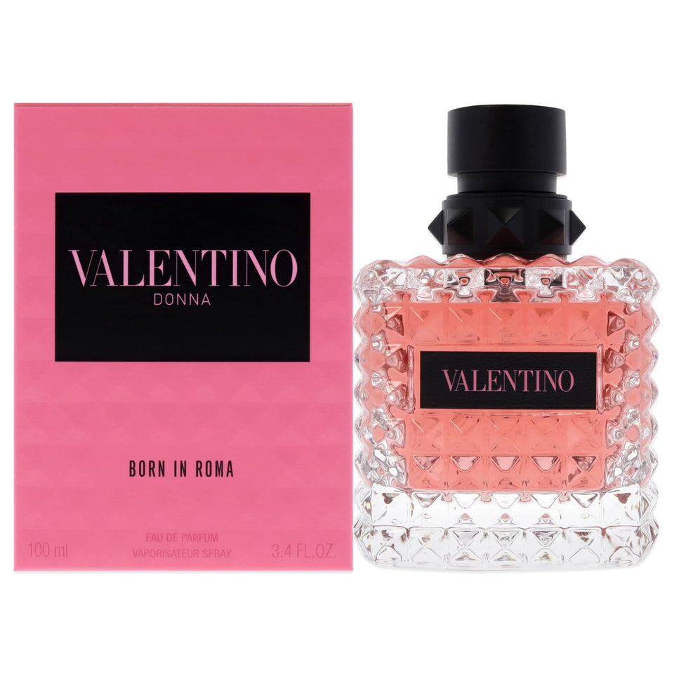 Valentino Born In Roma front bottle showing elegant design and couture appeal