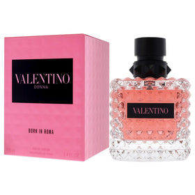 Valentino Born In Roma spray action over wrist demonstrating wearability benefit